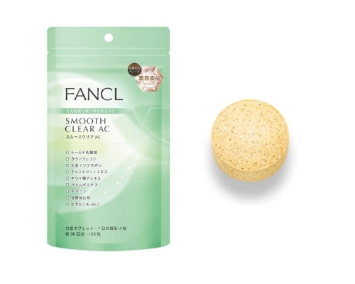Japanese acne supplement Fancl AC Clear
