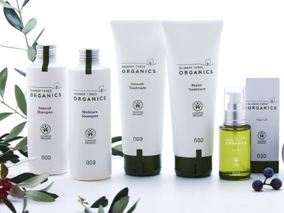Number three Organics range