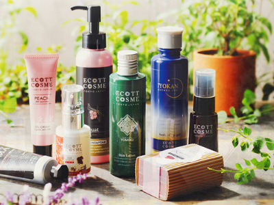 Ecott Cosmetics range