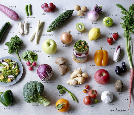 Some of the fruits and veggies found in Gypsophila Live Enzyme